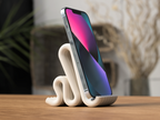 Mobilholder til skrivebord – stilrent 3D-printet stativ